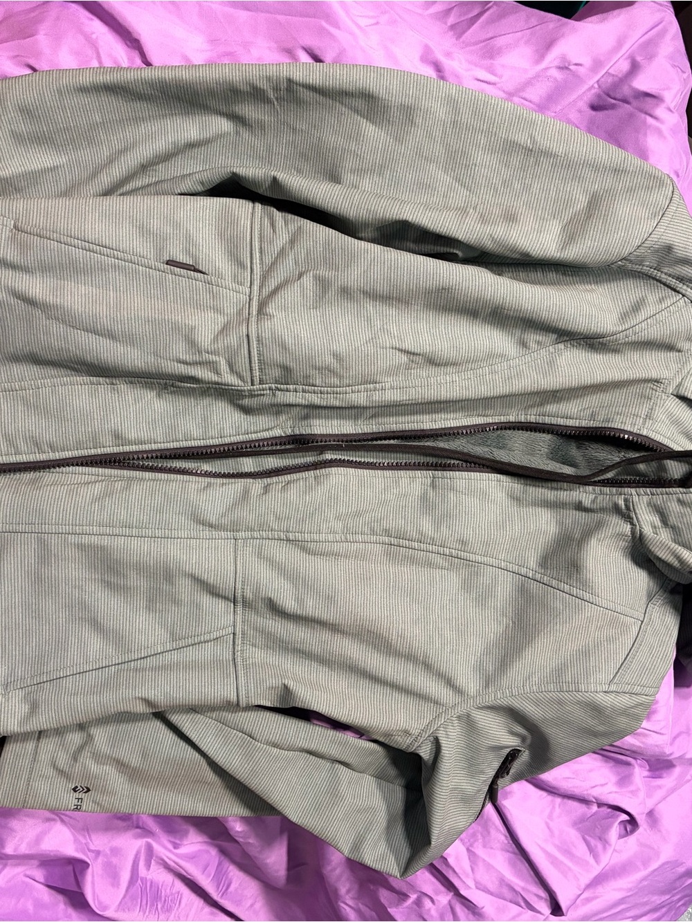 Women’s green Zip-Front Jacket